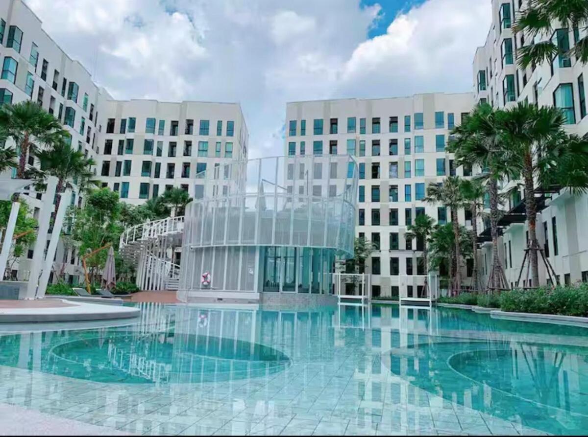 Unio Sukhumvit 72 Boutique Condo Ban Khlong Samrong Exterior foto